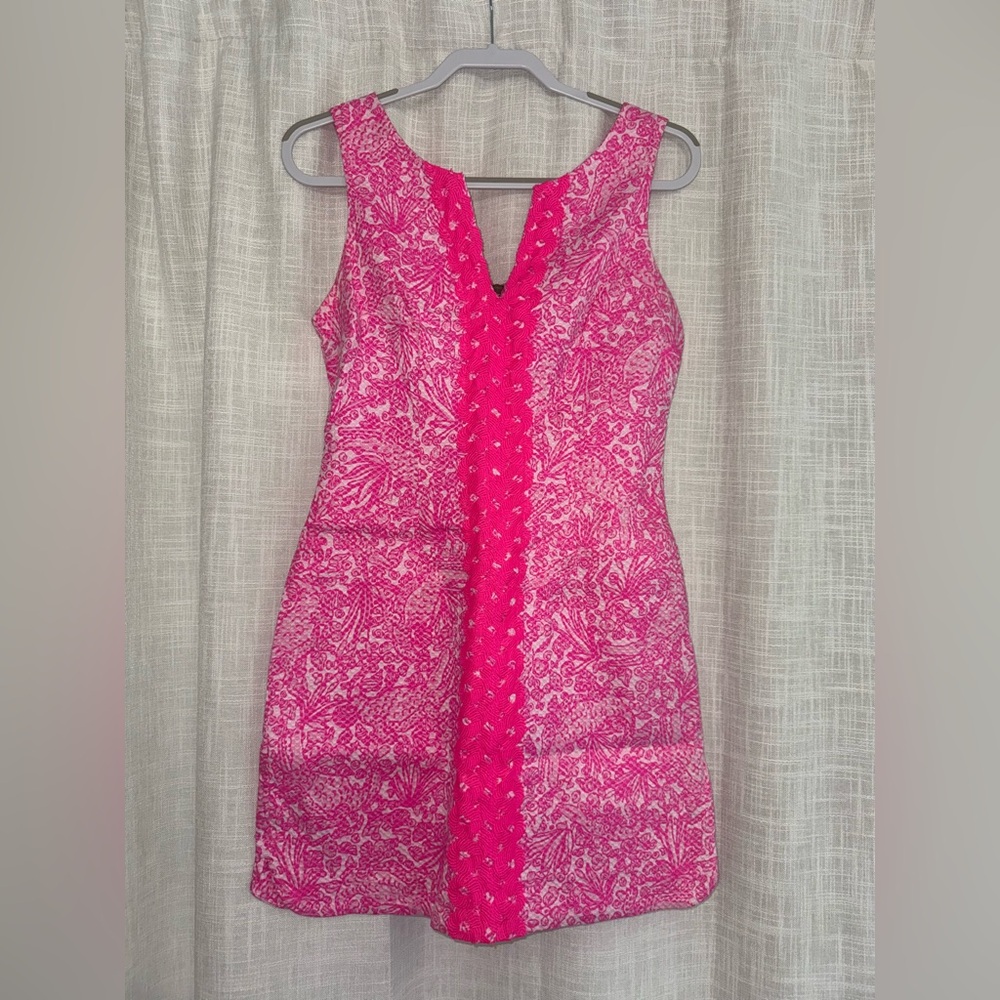 Lilly Pulitzer Vibrant Pink Mini Dress